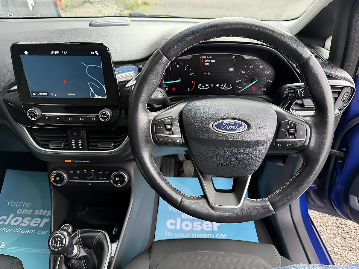Used 2018 Ford Fiesta Titanium Blue - Interior and Exterior details 14