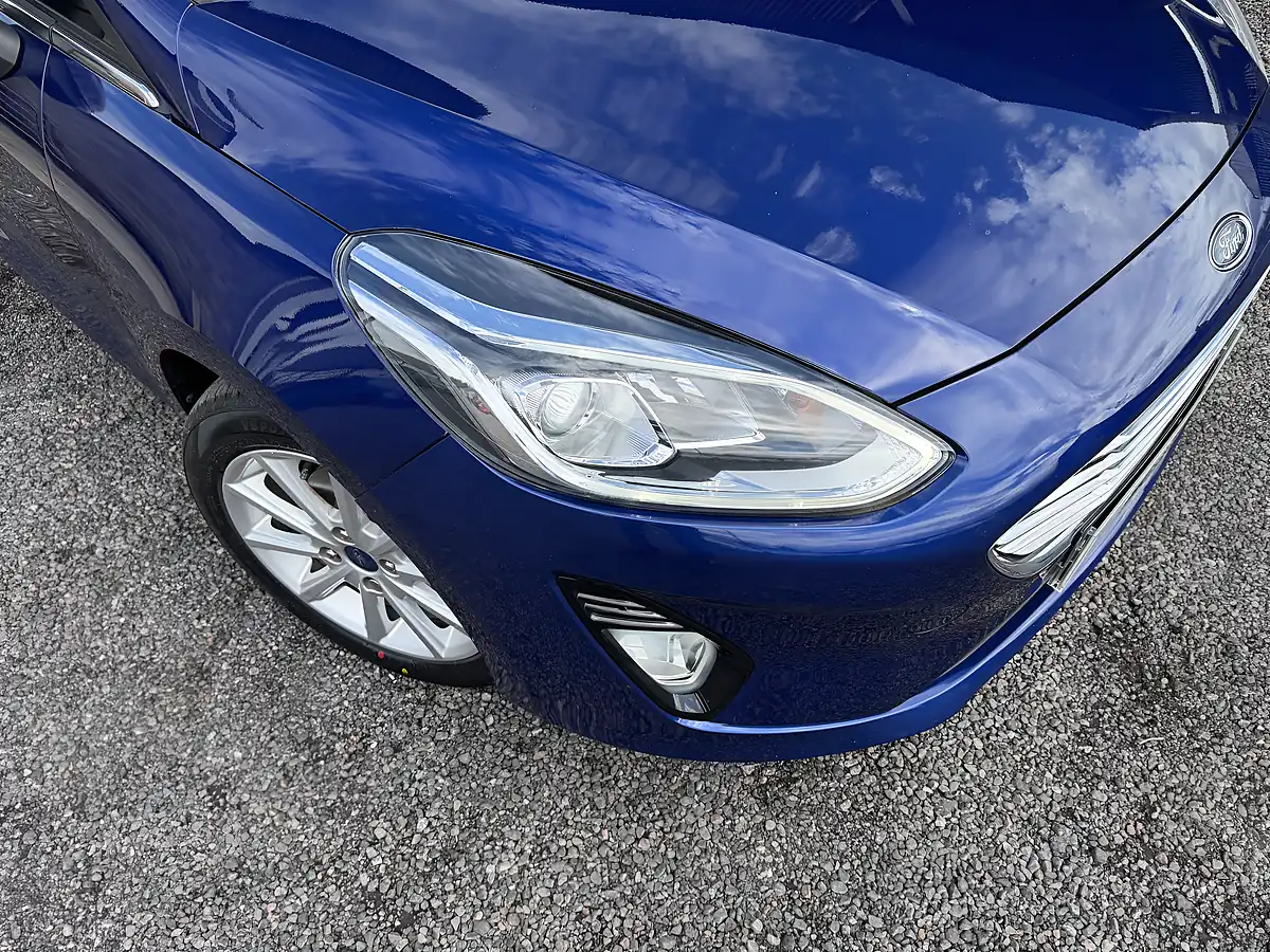 Used 2018 Ford Fiesta Titanium Blue - Interior and Exterior details 2
