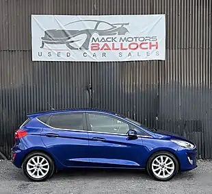 Used 2018 Ford Fiesta Titanium Blue - Interior and Exterior details 4