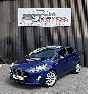 Used 2018 Ford Fiesta Titanium Blue - Interior and Exterior details 9