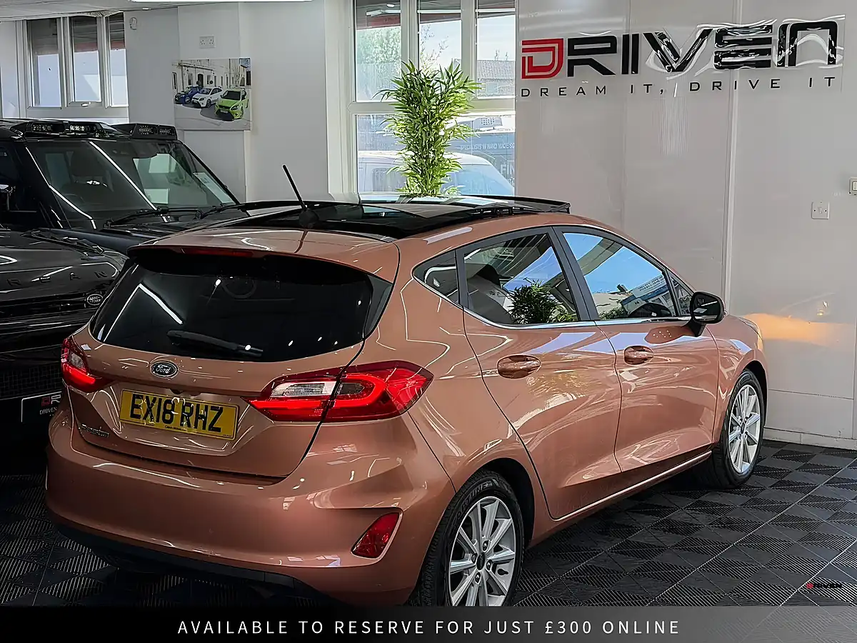 Used 2018 Ford Fiesta Titanium B&o Play Series Bronze - Interior and Exterior details 2