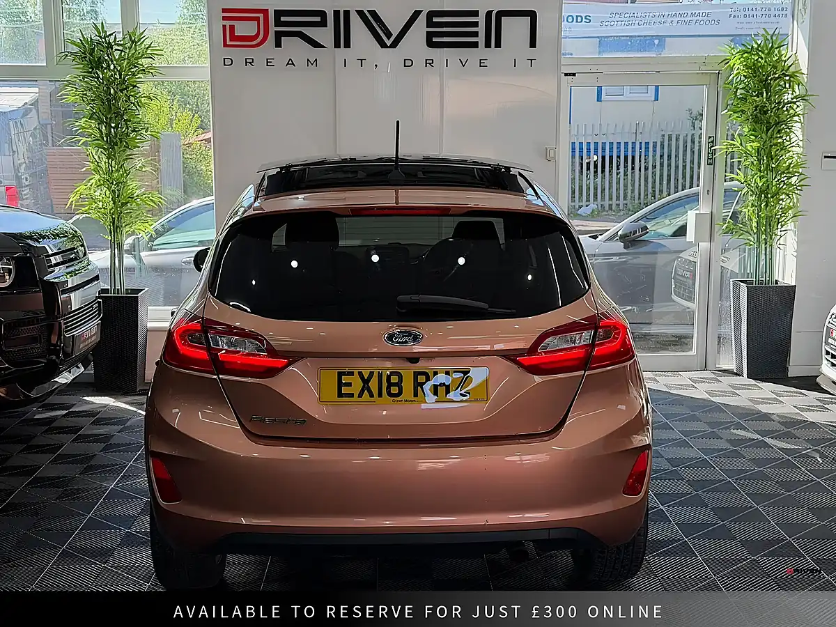 Used 2018 Ford Fiesta Titanium B&o Play Series Bronze - Interior and Exterior details 9