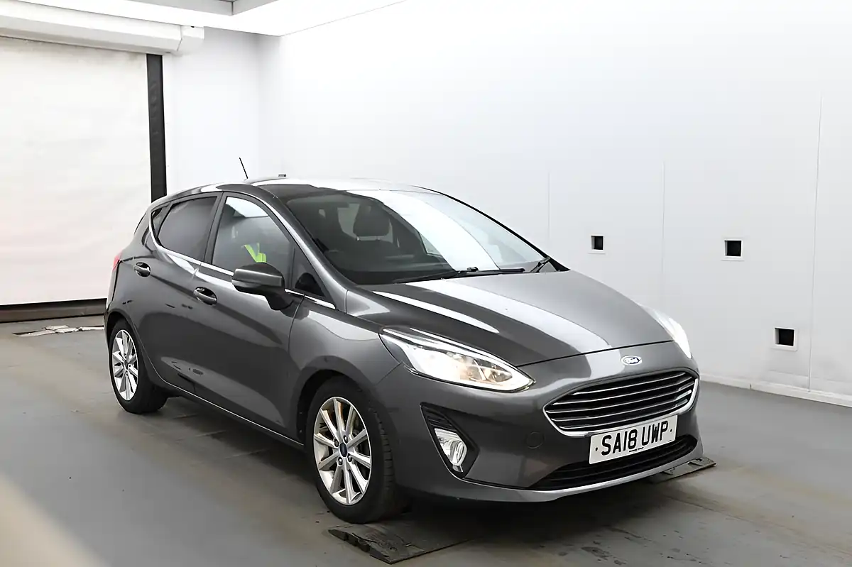 Used 2018 Ford Fiesta Titanium Grey - Front View