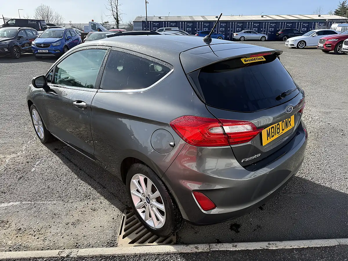 Used 2018 Ford Fiesta Titanium Grey - Interior and Exterior details 2