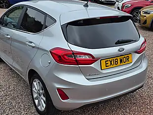 Used 2018 Ford Fiesta Titanium Moondust Silver Metallic - Interior and Exterior details 16