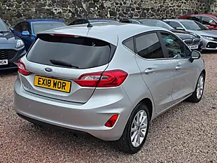 Used 2018 Ford Fiesta Titanium Moondust Silver Metallic - Interior and Exterior details 18