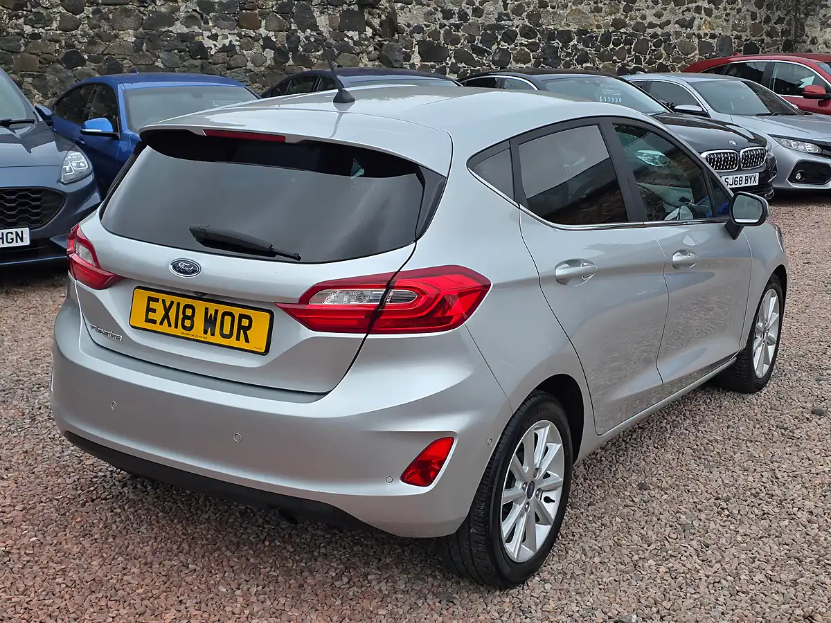 Used 2018 Ford Fiesta Titanium Moondust Silver Metallic - Interior and Exterior details 18