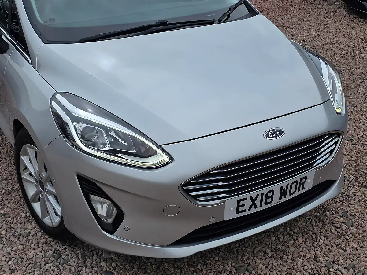 Used 2018 Ford Fiesta Titanium Moondust Silver Metallic - Interior and Exterior details 2