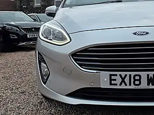 Used 2018 Ford Fiesta Titanium Moondust Silver Metallic - Interior and Exterior details 4