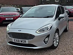 Used 2018 Ford Fiesta Titanium Moondust Silver Metallic - Interior and Exterior details 5