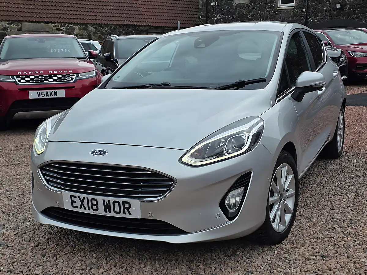 Used 2018 Ford Fiesta Titanium Moondust Silver Metallic - Interior and Exterior details 5