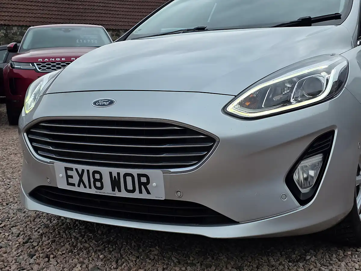 Used 2018 Ford Fiesta Titanium Moondust Silver Metallic - Interior and Exterior details 6