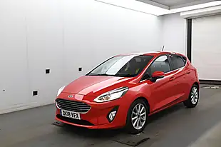 Used 2018 Ford Fiesta Titanium Red - Interior and Exterior details 2