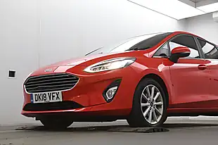 Used 2018 Ford Fiesta Titanium Red - Interior and Exterior details 3