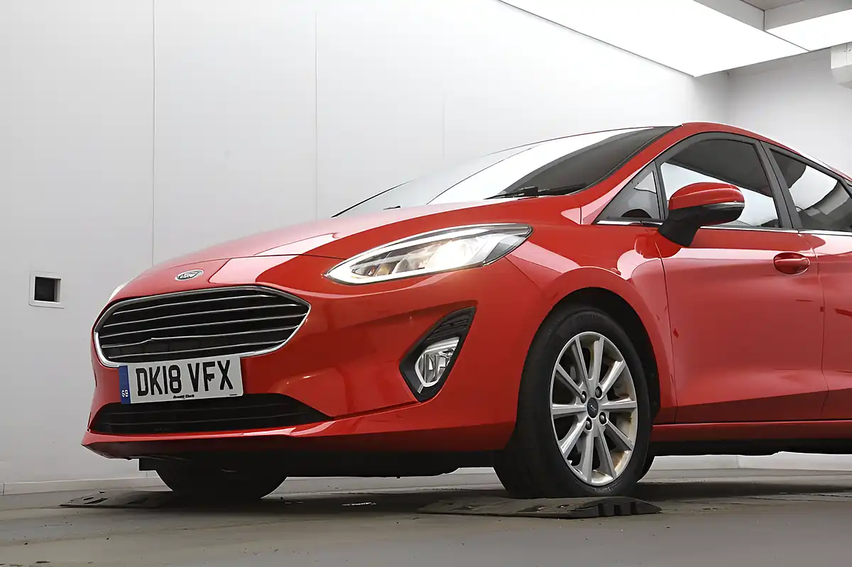 Used 2018 Ford Fiesta Titanium Red - Interior and Exterior details 3