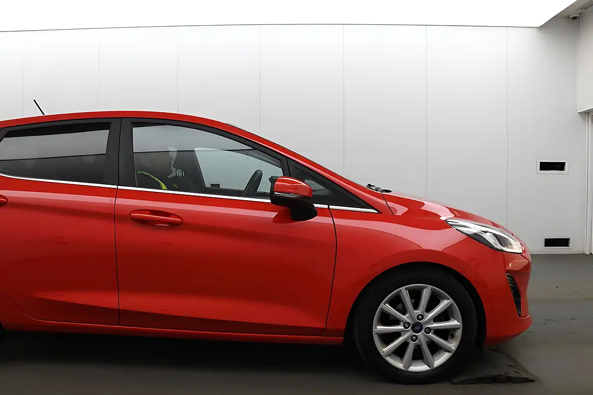 Used 2018 Ford Fiesta Titanium Red - Interior and Exterior details 4
