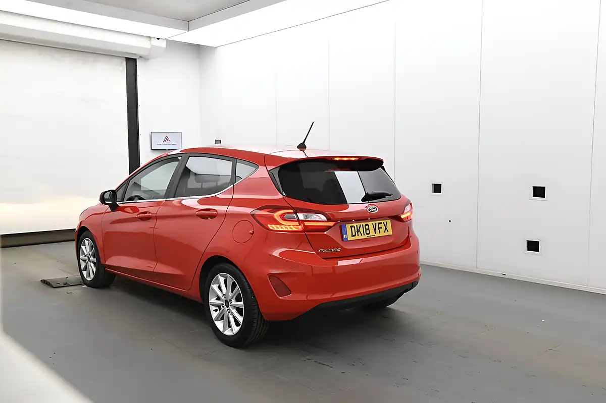 Used 2018 Ford Fiesta Titanium Red - Interior and Exterior details 5