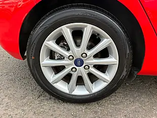 Used 2018 Ford Fiesta Titanium Red - Interior and Exterior details 11