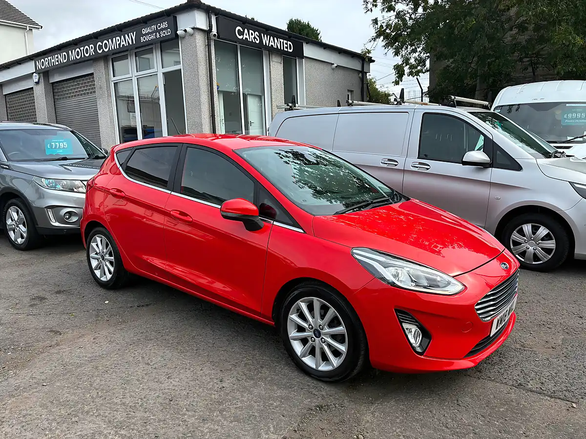 Used 2018 Ford Fiesta Titanium Red - Interior and Exterior details 2