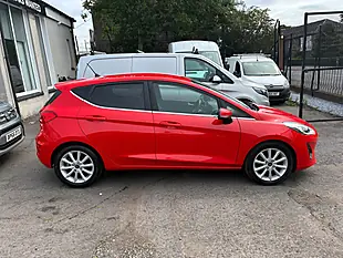 Used 2018 Ford Fiesta Titanium Red - Interior and Exterior details 3