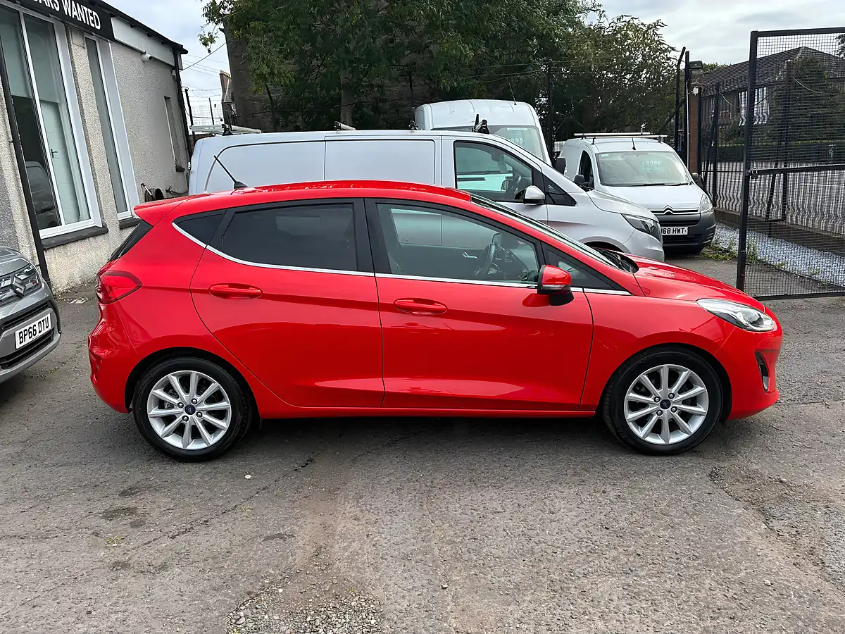 Used 2018 Ford Fiesta Titanium Red - Interior and Exterior details 3