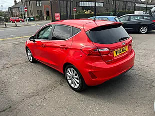 Used 2018 Ford Fiesta Titanium Red - Interior and Exterior details 6