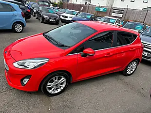 Used 2018 Ford Fiesta Titanium Red - Interior and Exterior details 7