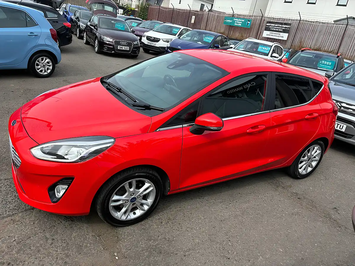 Used 2018 Ford Fiesta Titanium Red - Interior and Exterior details 7
