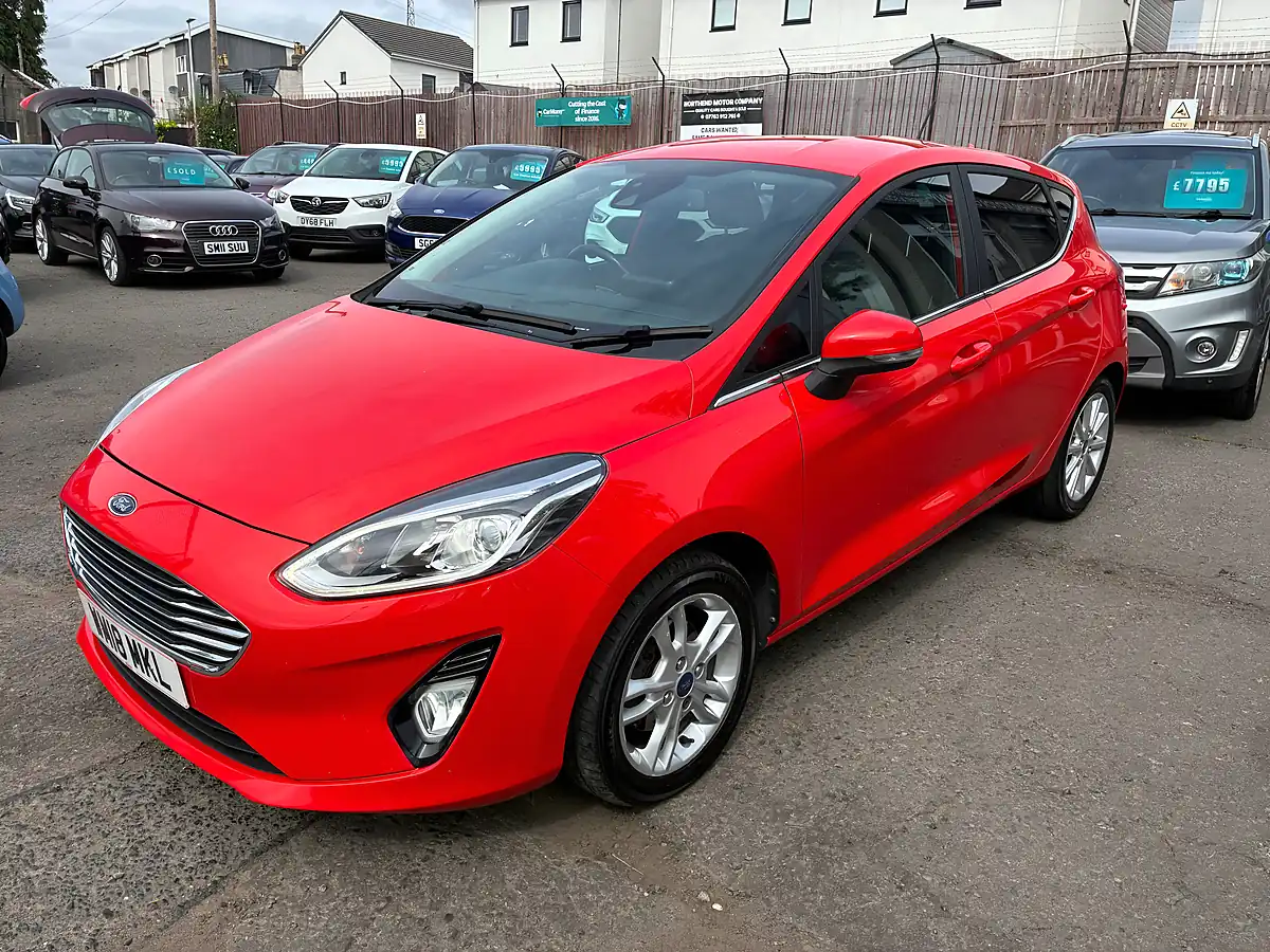Used 2018 Ford Fiesta Titanium Red - Interior and Exterior details 8