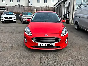 Used 2018 Ford Fiesta Titanium Red - Interior and Exterior details 9
