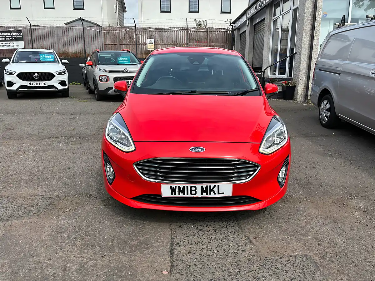 Used 2018 Ford Fiesta Titanium Red - Interior and Exterior details 9