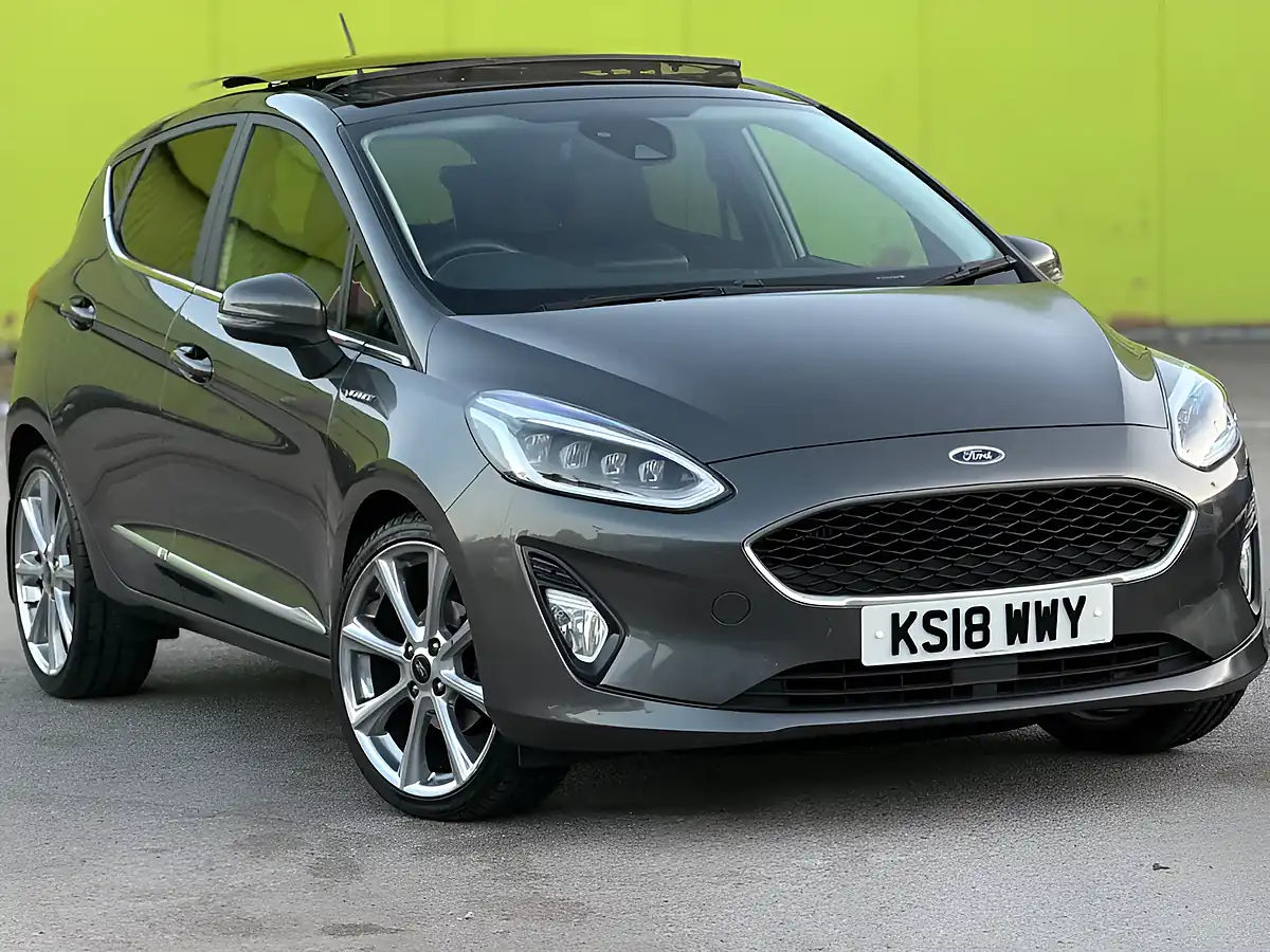 Used 2018 Ford Fiesta Vignale Grey - Front View