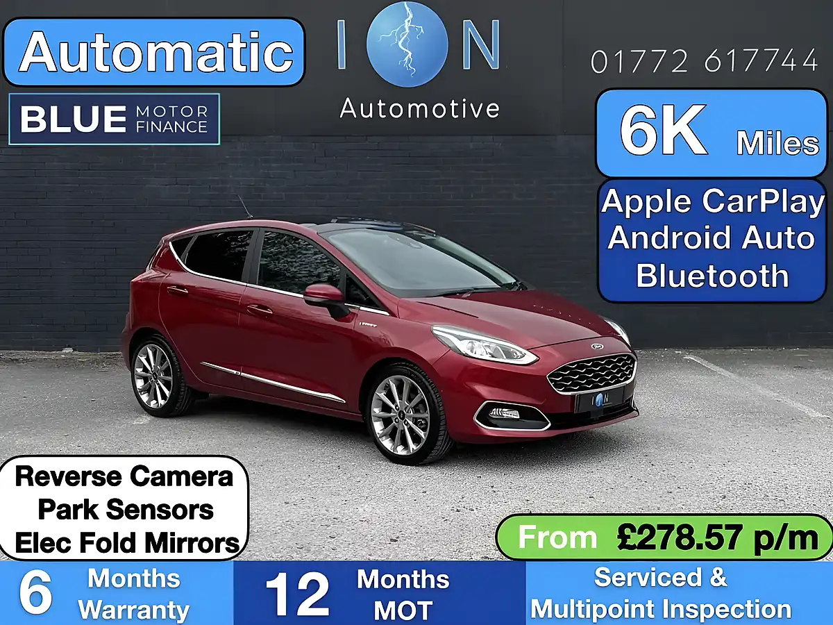 Used 2018 Ford Fiesta Vignale Ruby Red Met - Dtse - Front View
