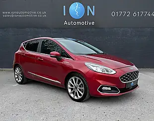 Used 2018 Ford Fiesta Vignale Ruby Red Met - Dtse - Interior and Exterior details 10
