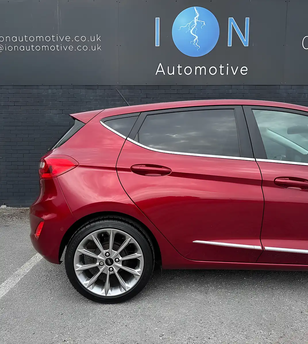 Used 2018 Ford Fiesta Vignale Ruby Red Met - Dtse - Interior and Exterior details 13