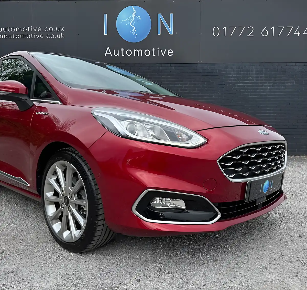 Used 2018 Ford Fiesta Vignale Ruby Red Met - Dtse - Interior and Exterior details 15
