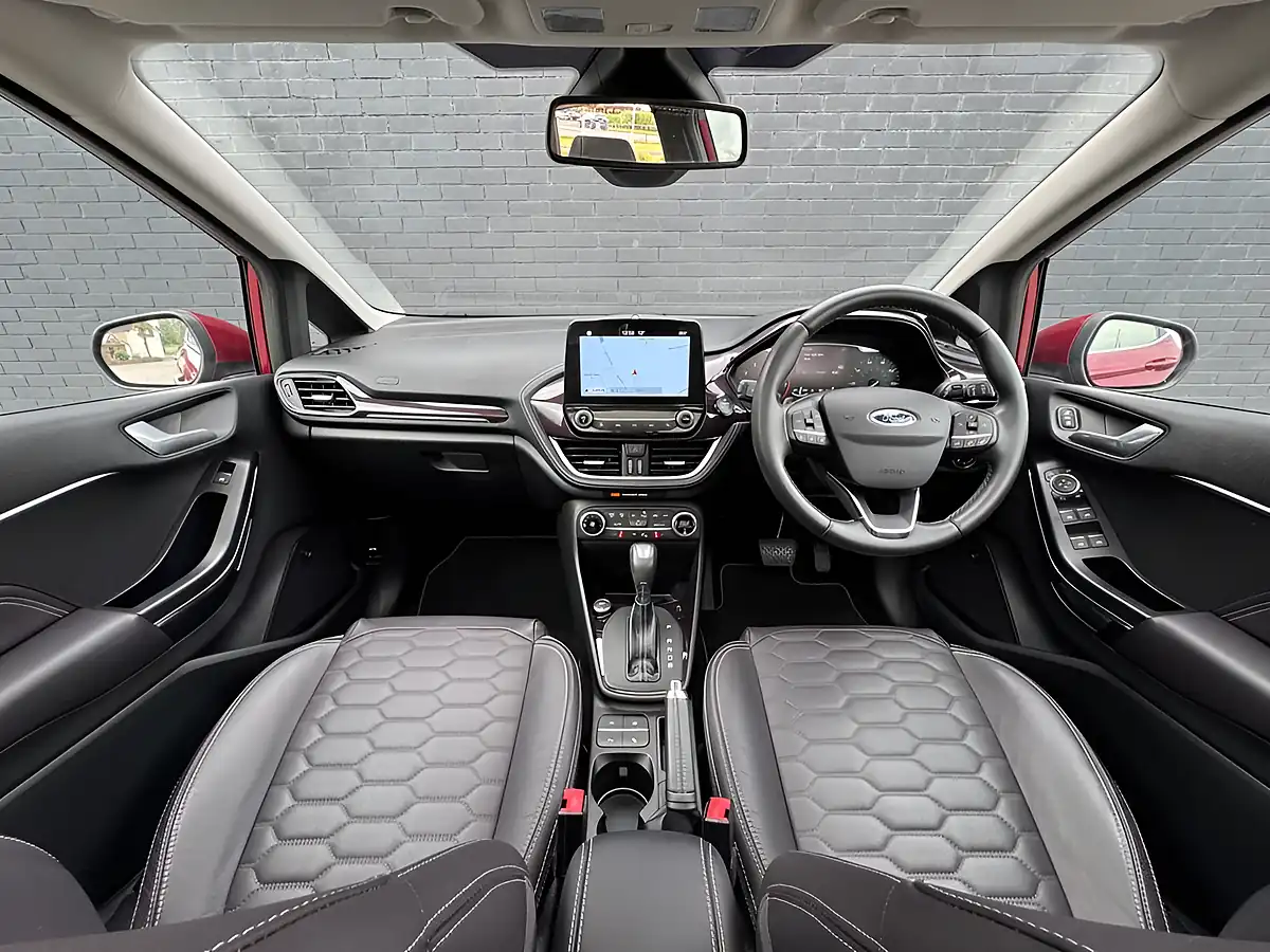 Used 2018 Ford Fiesta Vignale Ruby Red Met - Dtse - Interior and Exterior details 17