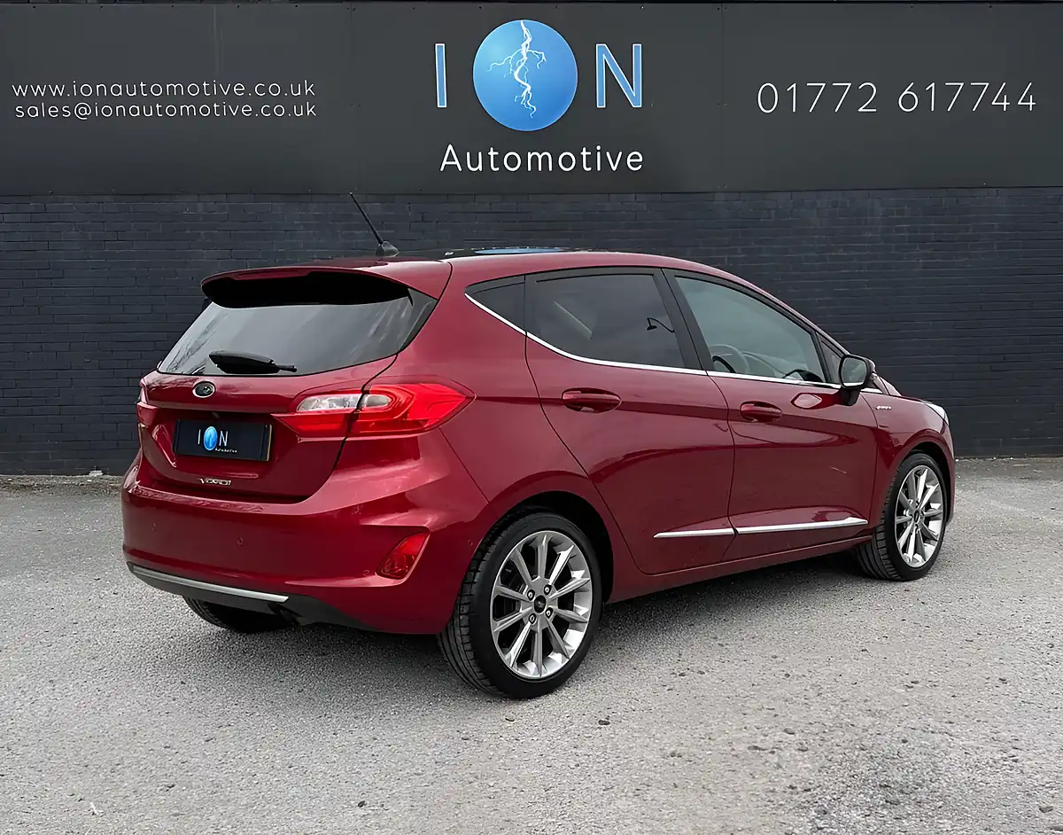 Used 2018 Ford Fiesta Vignale Ruby Red Met - Dtse - Interior and Exterior details 2
