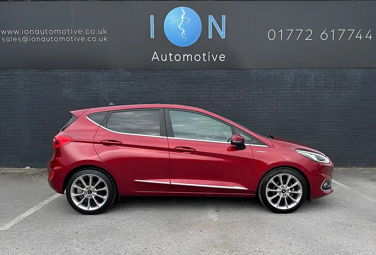 Used 2018 Ford Fiesta Vignale Ruby Red Met - Dtse - Interior and Exterior details 3