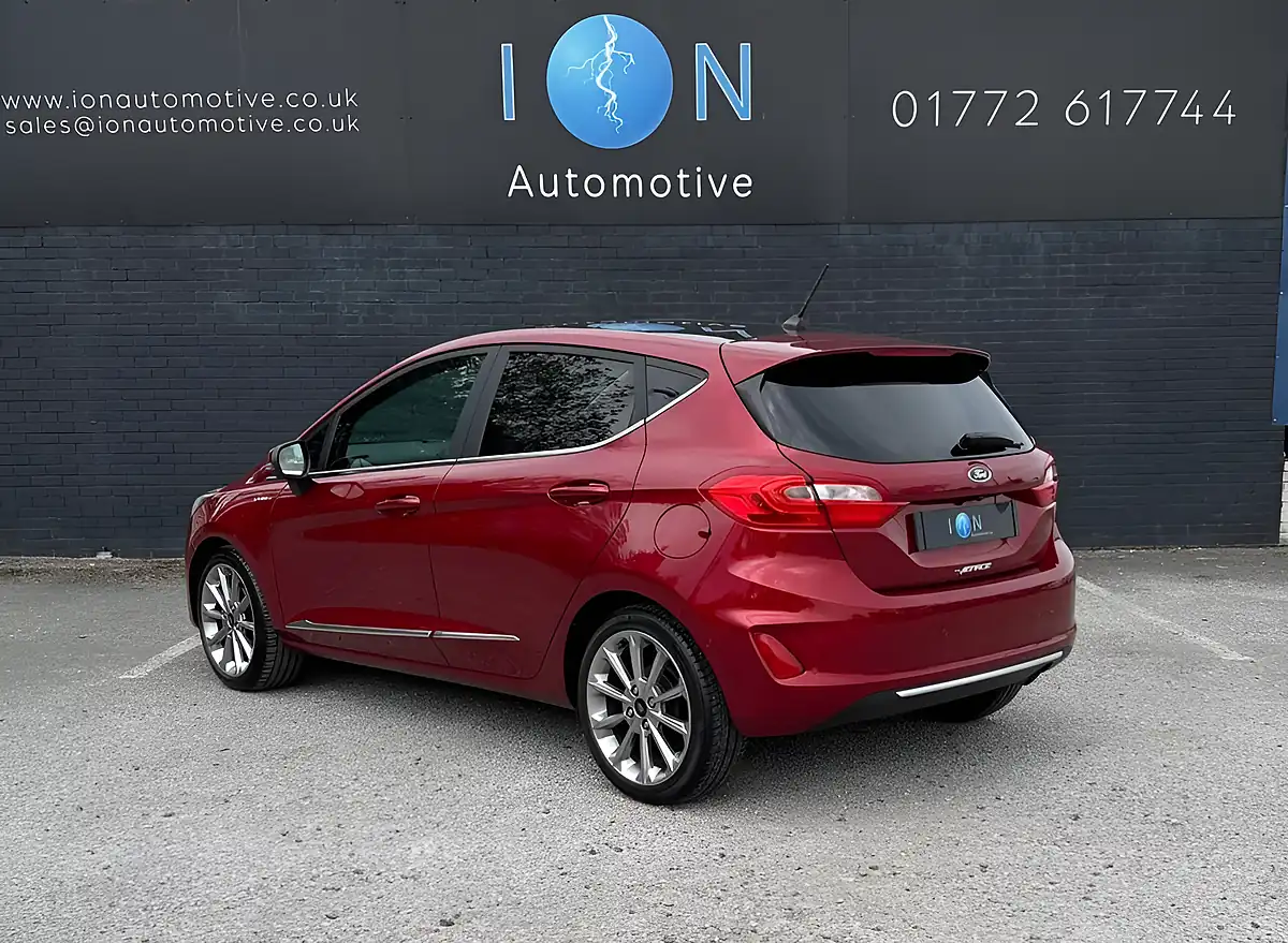 Used 2018 Ford Fiesta Vignale Ruby Red Met - Dtse - Interior and Exterior details 7