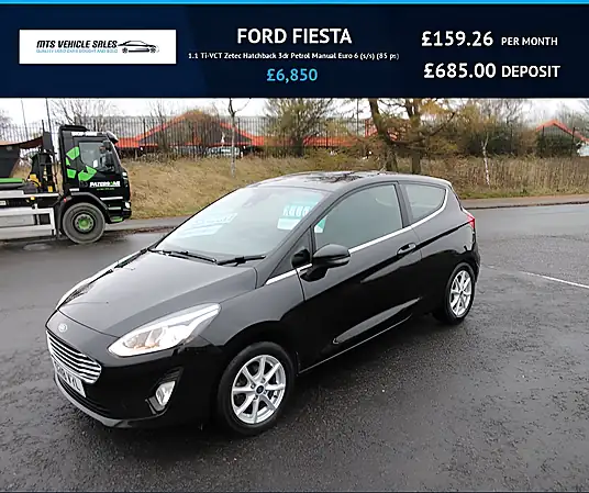 2018 Ford Fiesta Zetec 1.1 Ti-VCT