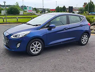 Used 2018 Ford Fiesta Zetec Blue - Interior and Exterior details 10