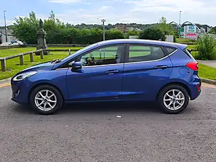 Used 2018 Ford Fiesta Zetec Blue - Interior and Exterior details 11