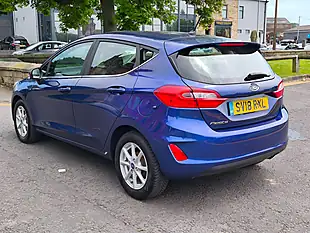 Used 2018 Ford Fiesta Zetec Blue - Interior and Exterior details 12
