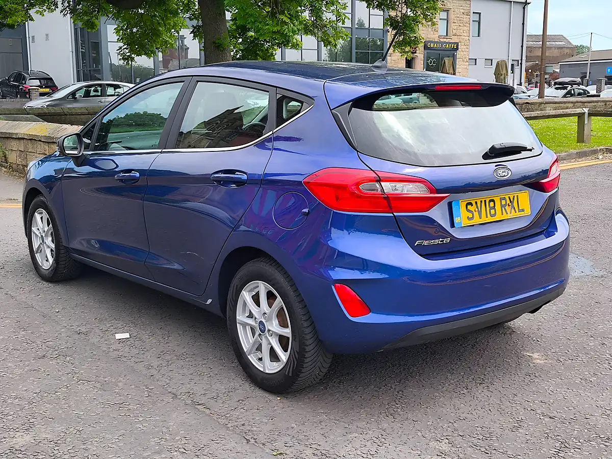 Used 2018 Ford Fiesta Zetec Blue - Interior and Exterior details 12
