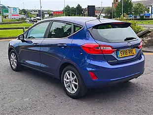 Used 2018 Ford Fiesta Zetec Blue - Interior and Exterior details 13