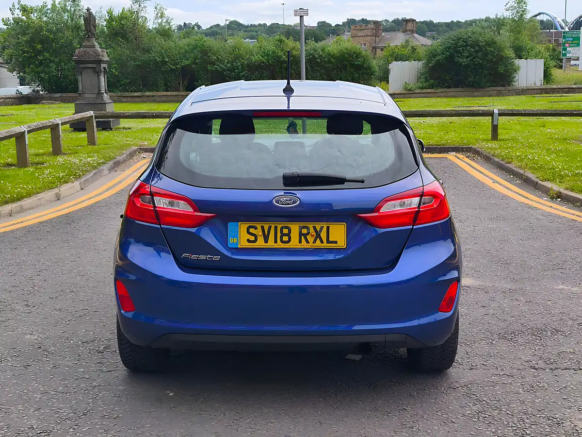 Used 2018 Ford Fiesta Zetec Blue - Interior and Exterior details 14