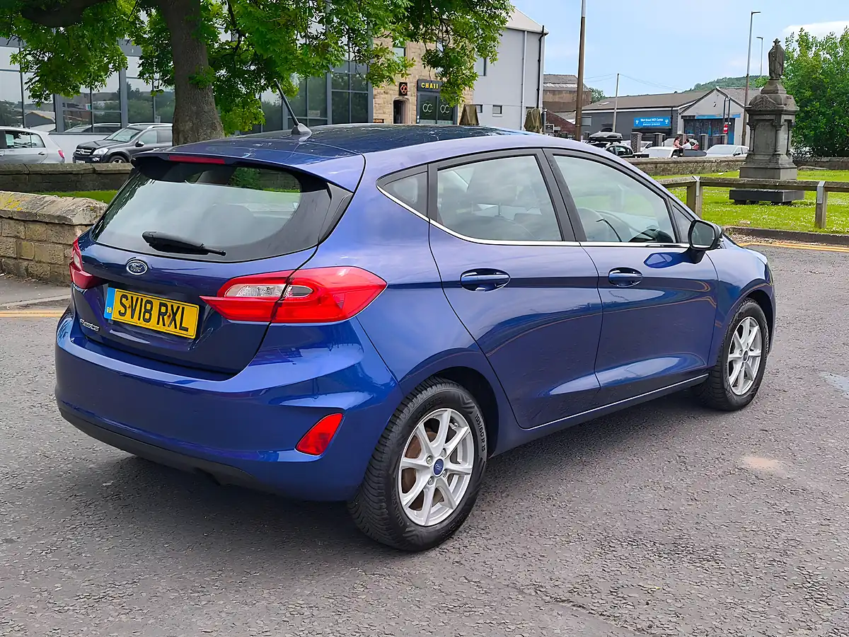 Used 2018 Ford Fiesta Zetec Blue - Interior and Exterior details 16