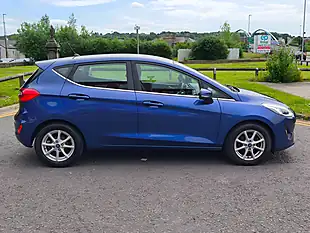 Used 2018 Ford Fiesta Zetec Blue - Interior and Exterior details 18