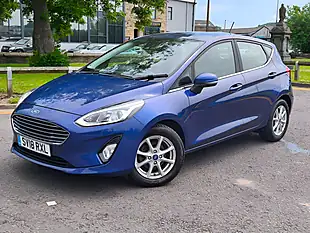 Used 2018 Ford Fiesta Zetec Blue - Interior and Exterior details 2